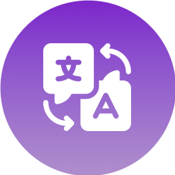 traduction service icons